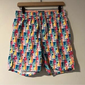 Michael’s Men’s Sailboat Swim Trunks Size M